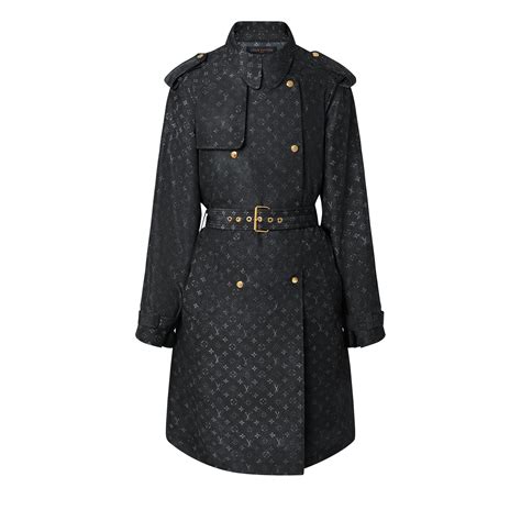 lv black coat|louis vuitton women's winter coat.